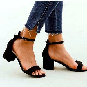 Lulu’s Harper Black Heel size 8